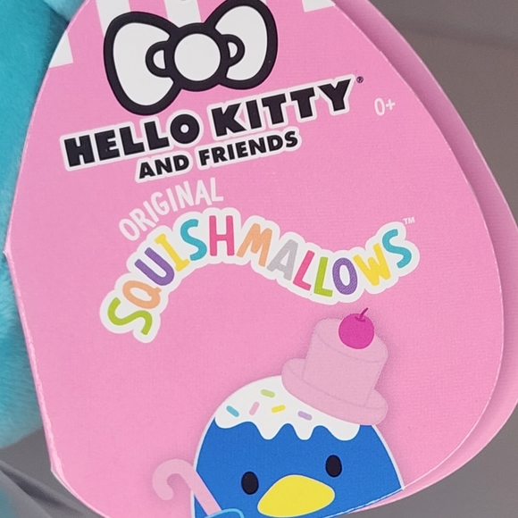 TUXEDO SAM 🍦 Ice Cream HK & friend Sanrio X Original Squishmallow by Kelly Toy - Picture 2 of 10